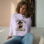 Nerd1 Crop Hoodie