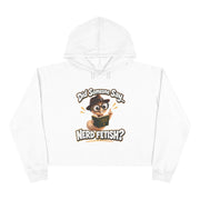 Nerd1 Crop Hoodie