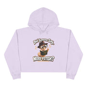 Nerd1 Crop Hoodie