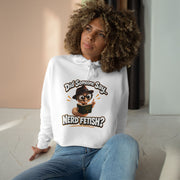 Nerd1 Crop Hoodie