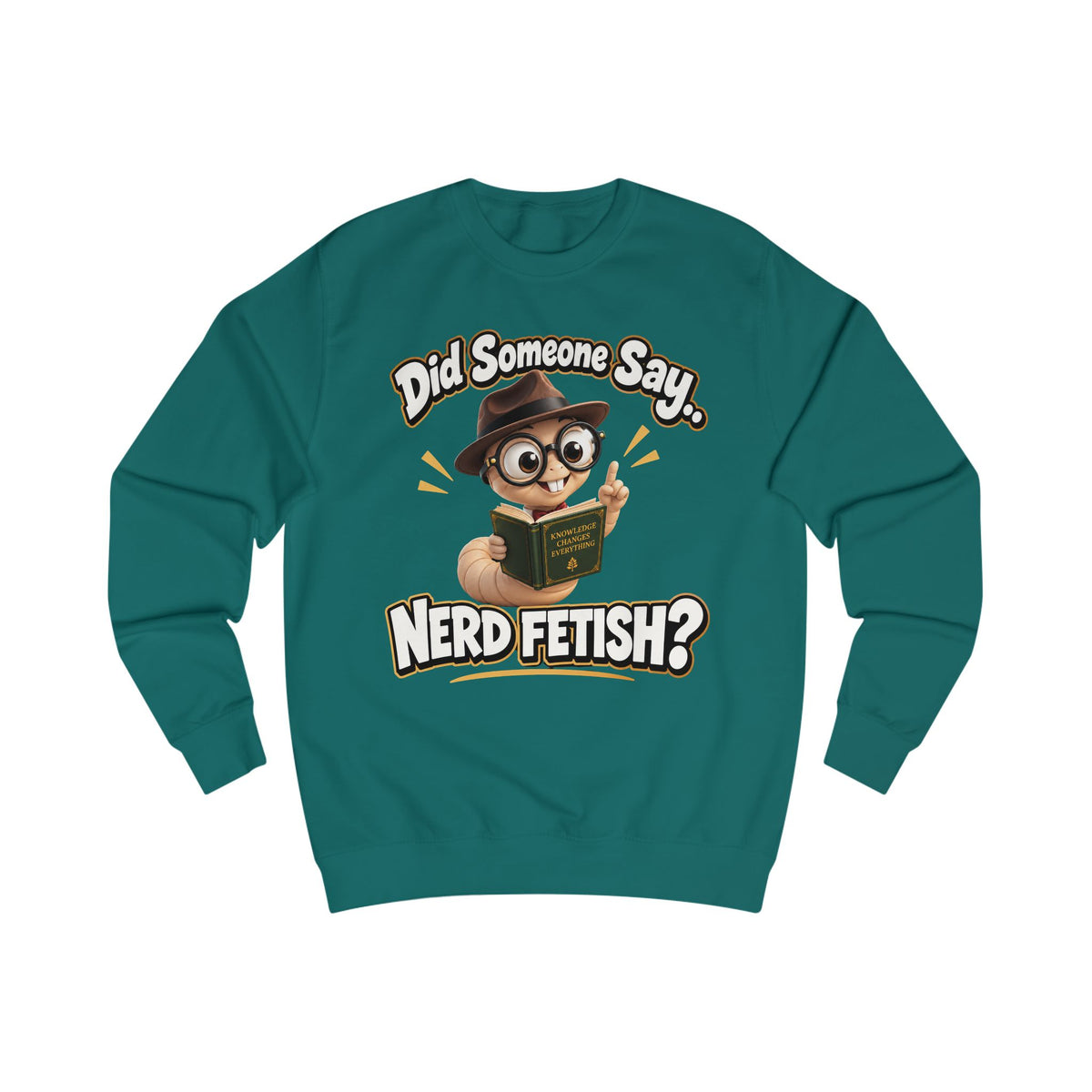 Nerd1 Mr. Bookworm Sweatshirt