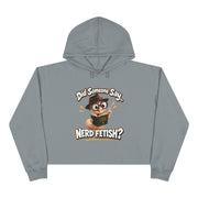 Nerd1 Crop Hoodie