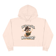 Nerd1 Crop Hoodie