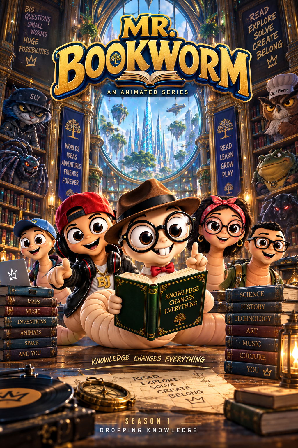 Bookworm animated series